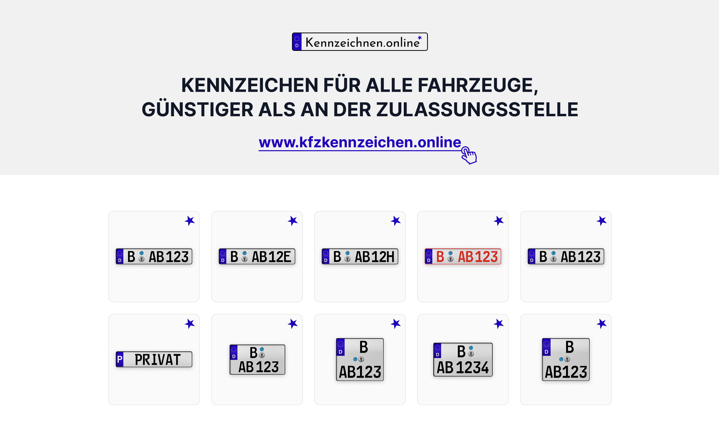 Bild 1 kfzkennzeichen.online in Berlin