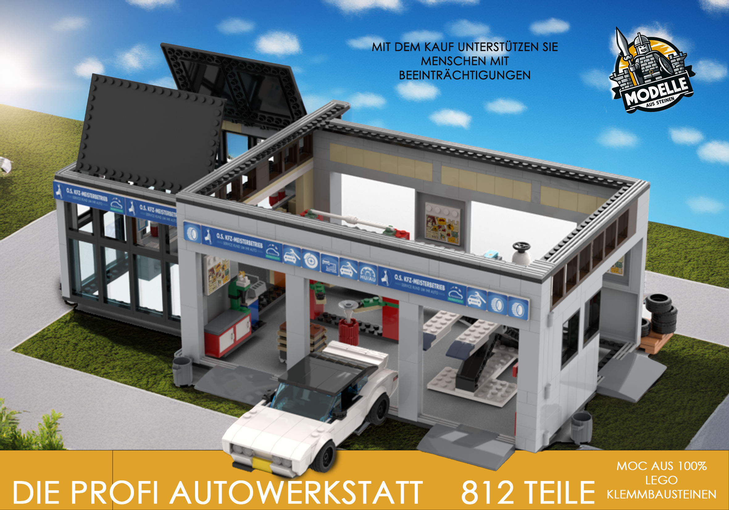 Bild 3 Modelle aus Steinen in Nüdlingen