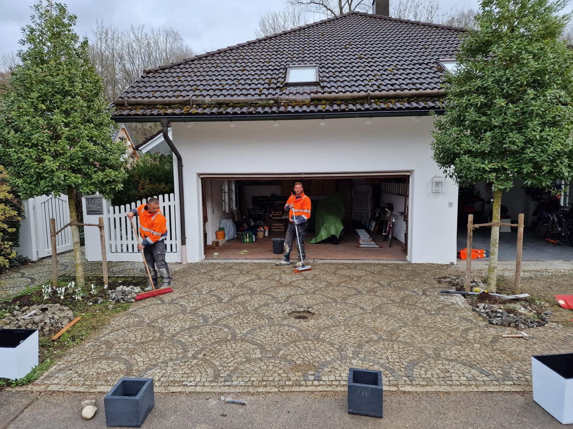 Bild 6 ZE Pflasterbau in Abensberg