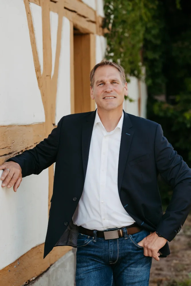 Bild 1 Alexander Westermann Bürgermeisterkandidat bei der Kommunalwahl 2026 Hemhofen Zeckern in Hemhofen