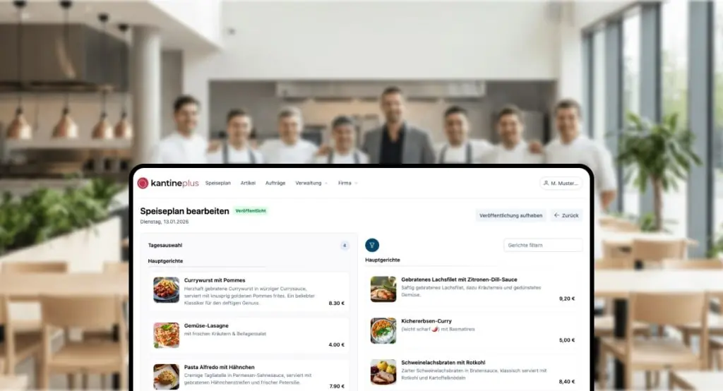 Bild 1 KantinePlus - Digitale Betriebsrestaurantlösung in Weiden in der Oberpfalz