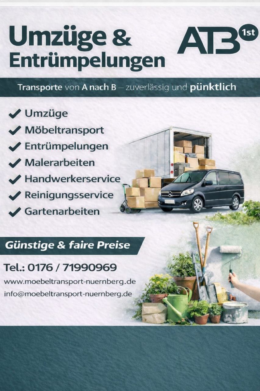 Bild 1 Möbeltransport Nürnberg in Nürnberg