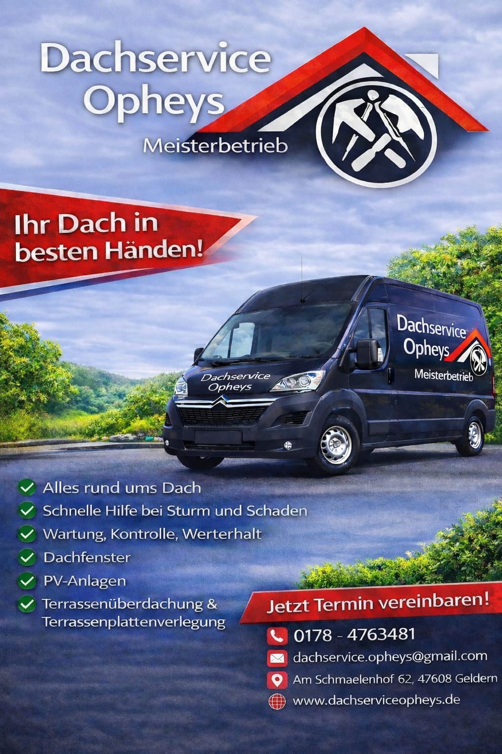 Bild 1 Dachservice Opheys in Geldern