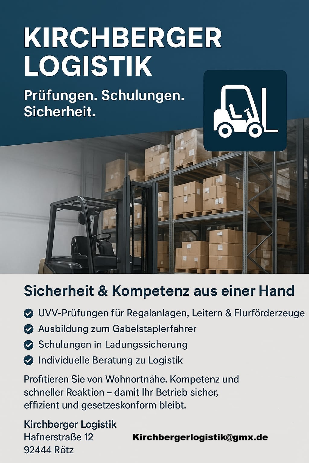 Bild 1 Kirchberger Logistik in Rötz