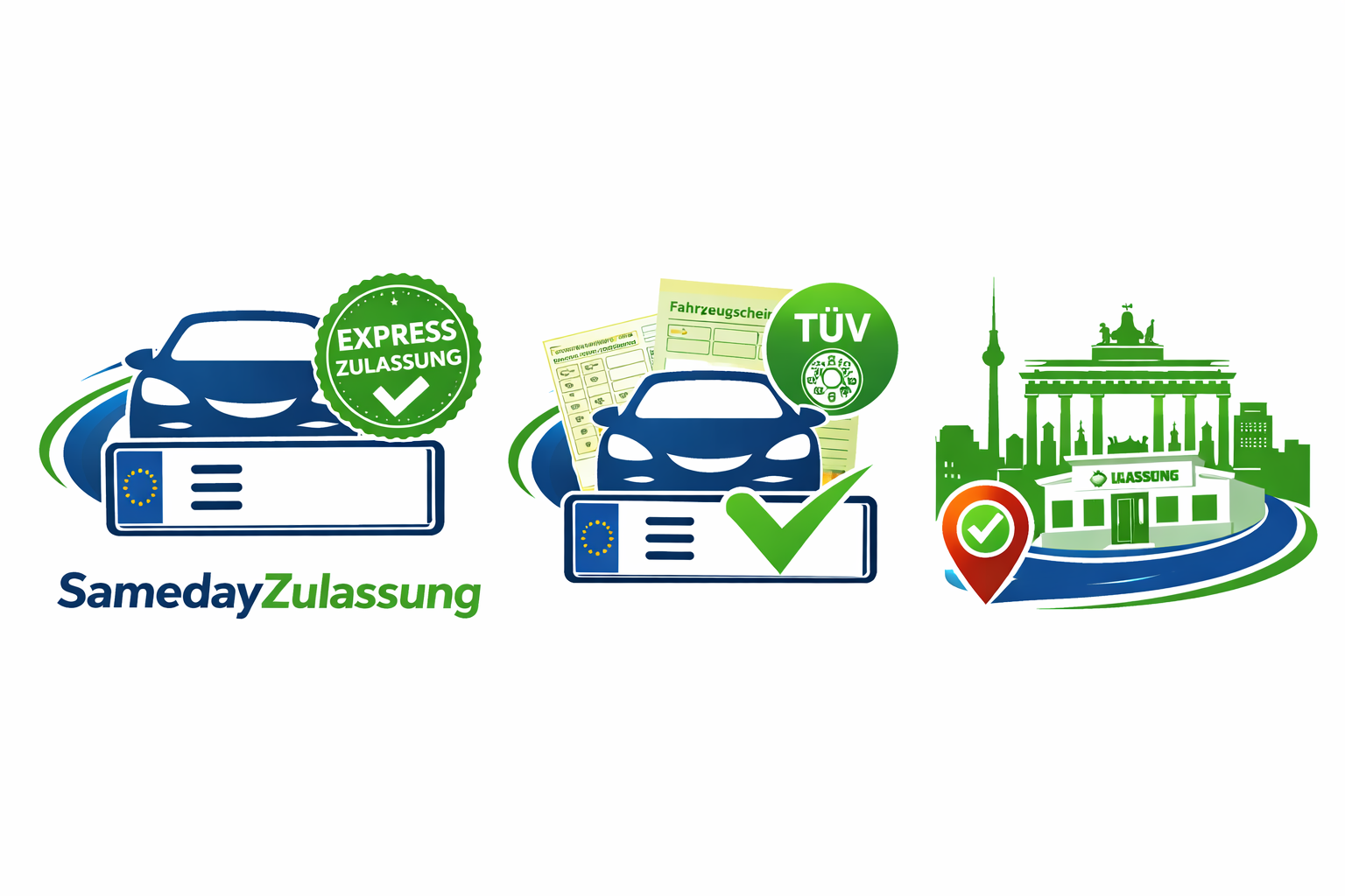 Bild 1 SamedayZulassung – Zulassungsdienst & Express KFZ-Zulassung Berlin in Berlin