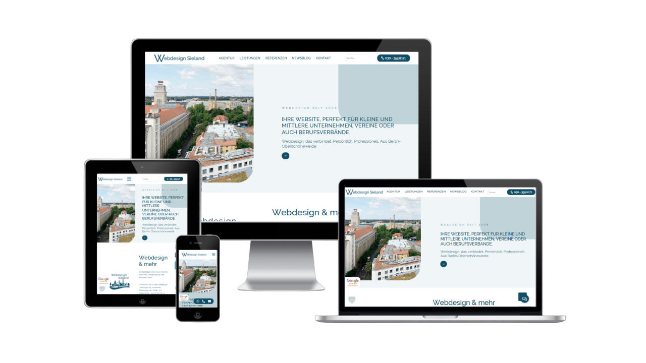 Bild 1 Webdesign Sieland in Berlin