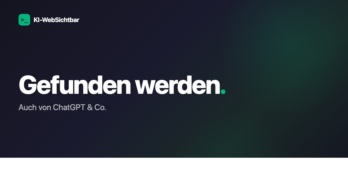 Bild 1 KI-Websichtbar in Berlin
