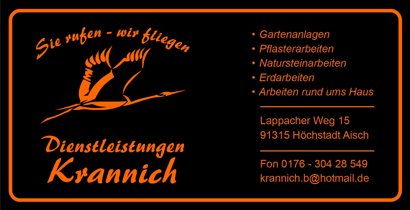 Bild 1 Dienstleistungen Krannich in Höchstadt an der Aisch