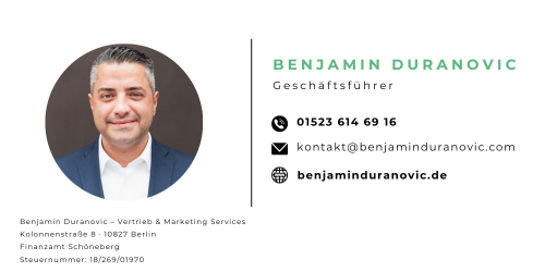 Bild 2 Benjamin Duranovic - Vertrieb & Marketing Services in Berlin