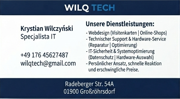 Bild 1 WilQ Tech in Großröhrsdorf