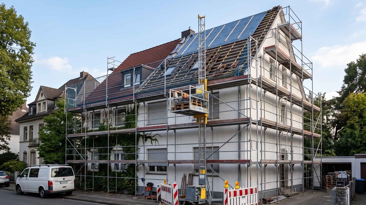 Bild 1 Baugerüste NRW in Mönchengladbach