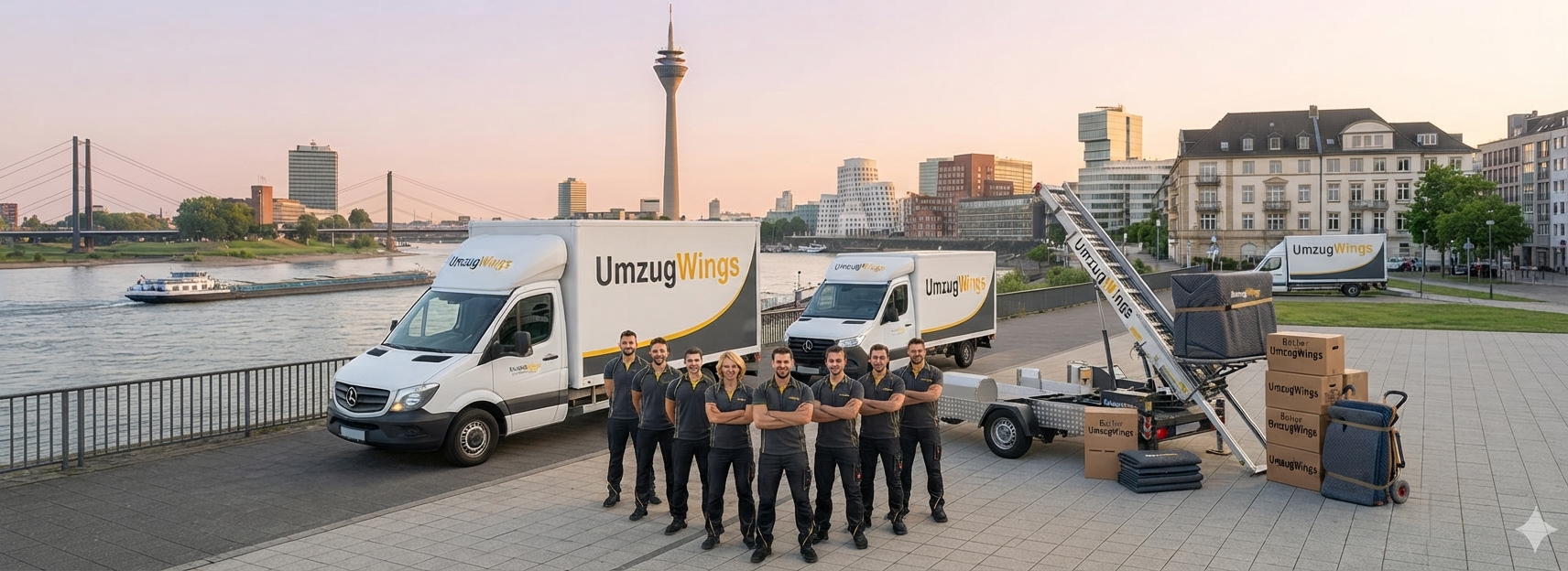 Bild 1 UmzugWings in Dusseldorf
