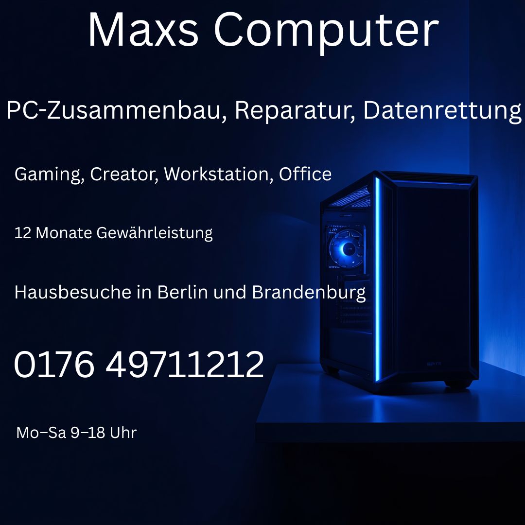 Bild 1 Maxs Computer in Berlin